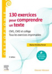 130 exercices pour comprendre un texte vignette